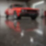 Effective garage floor cleaning solution