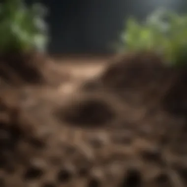 Different soil types for seed planting