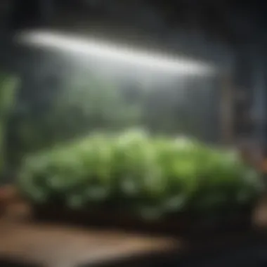 Optimal Lighting for Growing Lettuce Indoors Optimal lighting for indoor plants