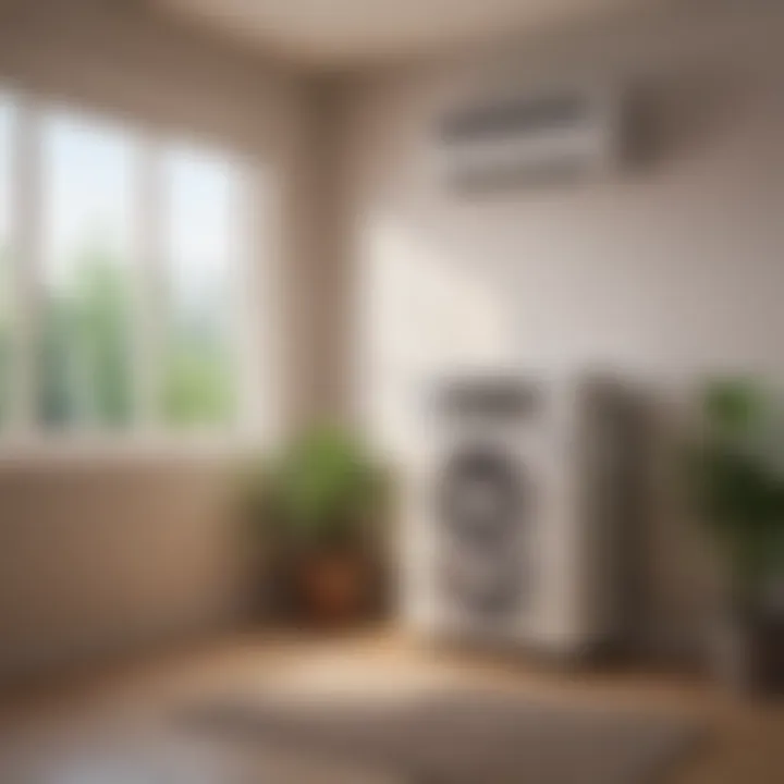 Visual representation of different air conditioning unit types