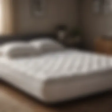 An infographic illustrating the lifespan of different mattress types