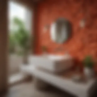 Sustainable Coral Bathroom Materials Sustainable materials used in coral bathroom design