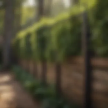 Eco-Friendly Fencing from Recycled Materials Recycled materials used for eco-friendly fencing