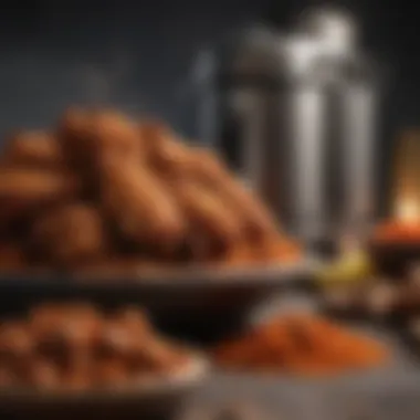Enhancing Flavors with Seasonings A vibrant array of spices and seasonings
