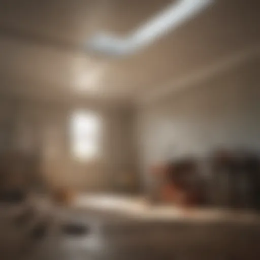 Essential tools for drywall ceiling removal