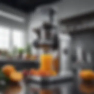 Fruit Extraction with Masticating Juicer Juice extraction from fruits with masticating juicer