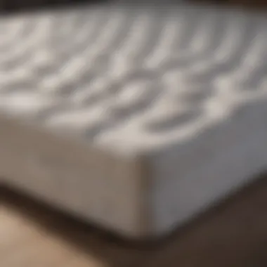 Variety of materials used in mattress toppers