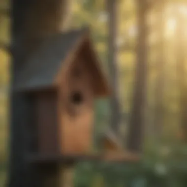 Maintenance of a bird house