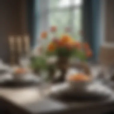 Sophisticated Table Setup Sophisticated table setup featuring fine china and floral accents