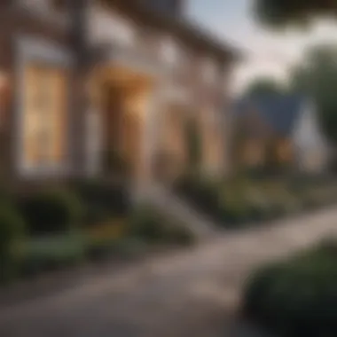 Understanding the Competitive Real Estate Landscape A competitive real estate market showcasing multiple houses with 'For Sale' signs