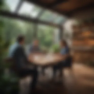 Evaluating Financial Impacts of Multiple Offers A couple reviewing their finances and making decisions about their home buying strategy