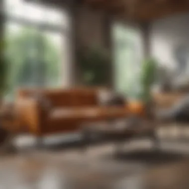 An organized view of customer reviews on an online furniture store