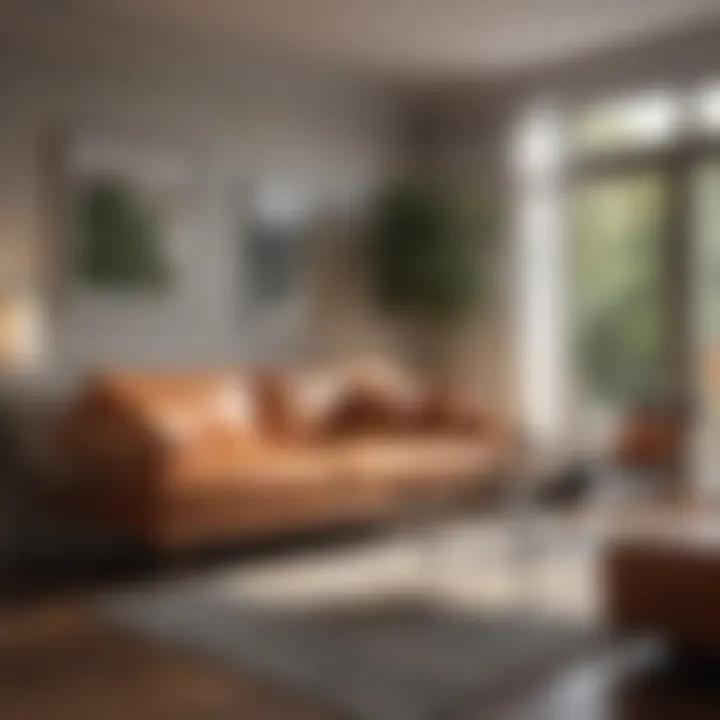 Visual representation of delivery options for online furniture shopping