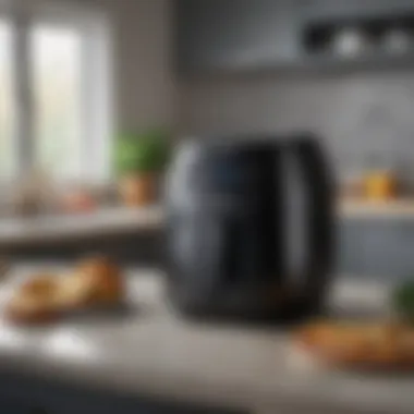 Ninja Air Fryer XL in a modern kitchen setting