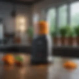 Sleek design of the Ninja small blender showcasing its compact form factor