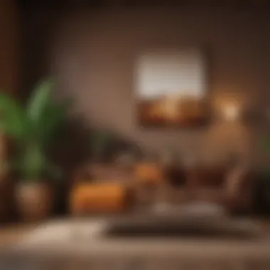 Complementary Color Palette for Brown Elements Palette of colors that complement brown elements in interior design