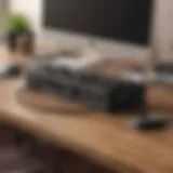 Innovative cord management solutions for home office settings