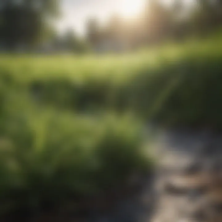 Weather patterns affecting grass health