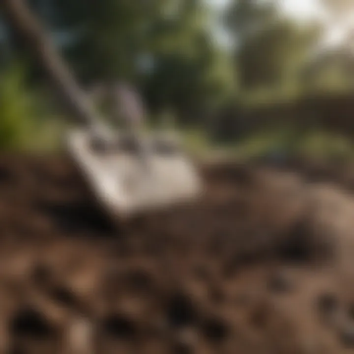 Garden tools for soil preparation