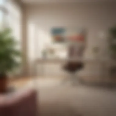 Inviting color palette for a professional office