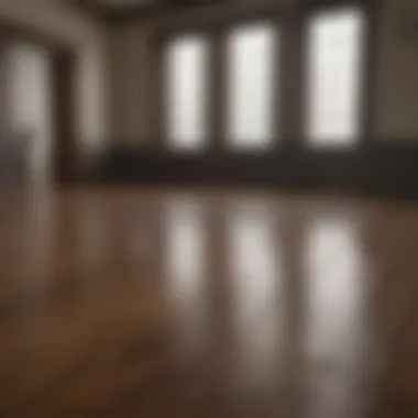 Transformation of Hardwood Floors: Before and After Recoating Before and after recoating hardwood floors comparison