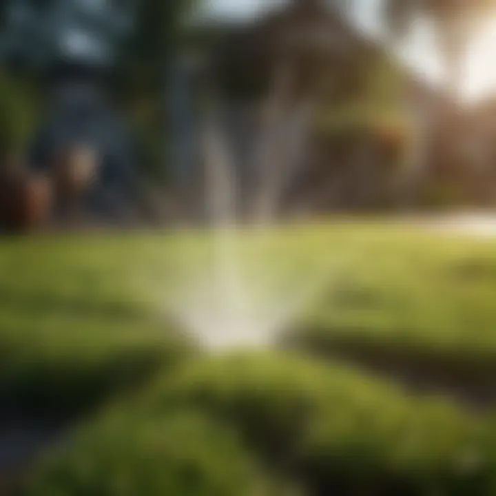 Effective watering techniques for lawns