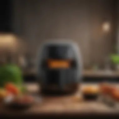 Energy Efficiency of the Multifunction Air Fryer An infographic illustrating the energy efficiency of the multifunction air fryer