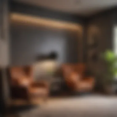 Cozy Reading Nook with Stylish Matching Chairs Cozy reading nook with two stylish matching chairs