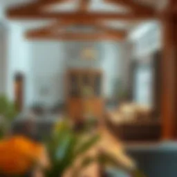 The Significance of Wooden Beams in Living Room Design Introduction