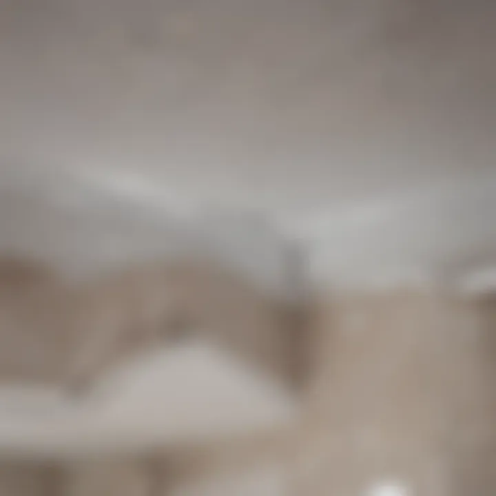 Before and after images showcasing ceiling repair solutions