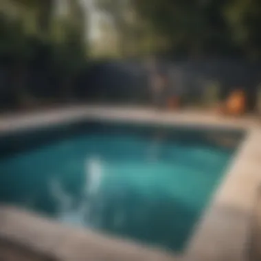 Expert Installation Techniques for Durable Pools Construction workers installing a swimming pool