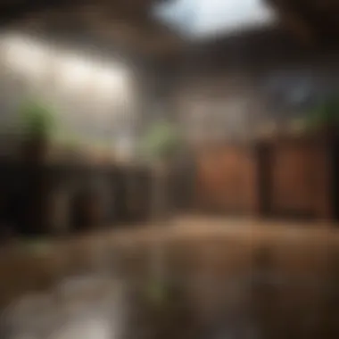 The Role of Moisture in Musty Odors Moisture accumulation in a basement