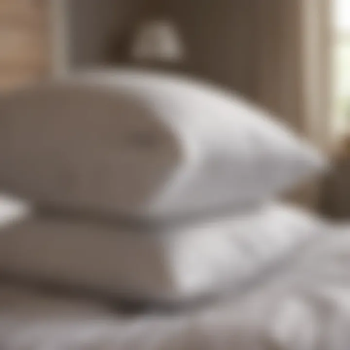 A close-up of care instructions for maintaining pillowcase quality