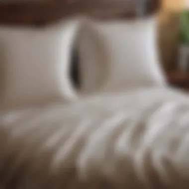 Historical Evolution of Pillowcases An infographic illustrating the historical evolution of pillowcases