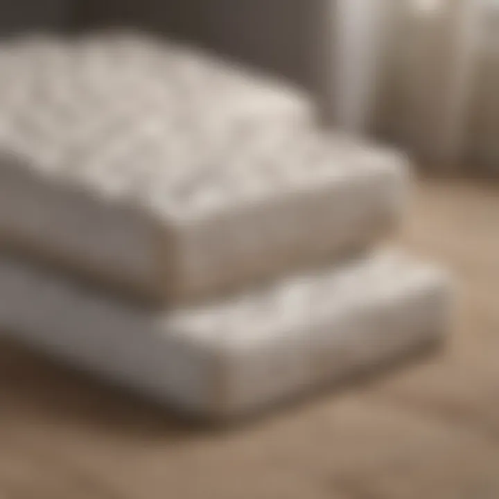 Comparison of materials used in mattress toppers and mattress pads