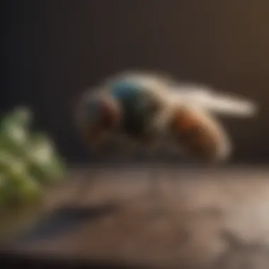 Common Fly Species and Their Characteristics Illustration of different fly species found in homes