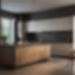 A beautifully designed modern kitchen showcasing elegant cabinetry