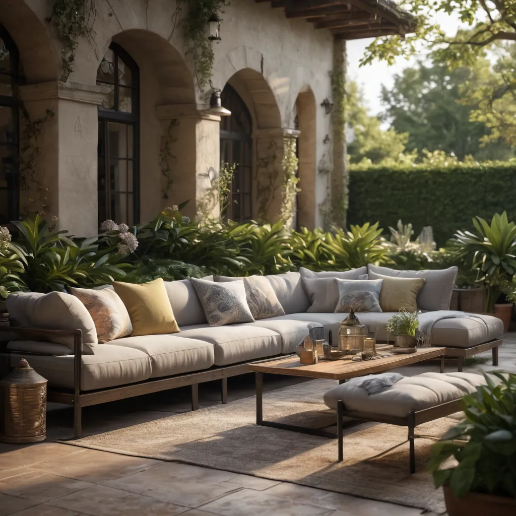 Creating a Cozy Outdoor Living Room Space
