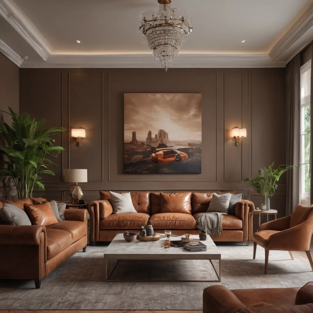 Living Rooms with Brown Couches: Design Insights
